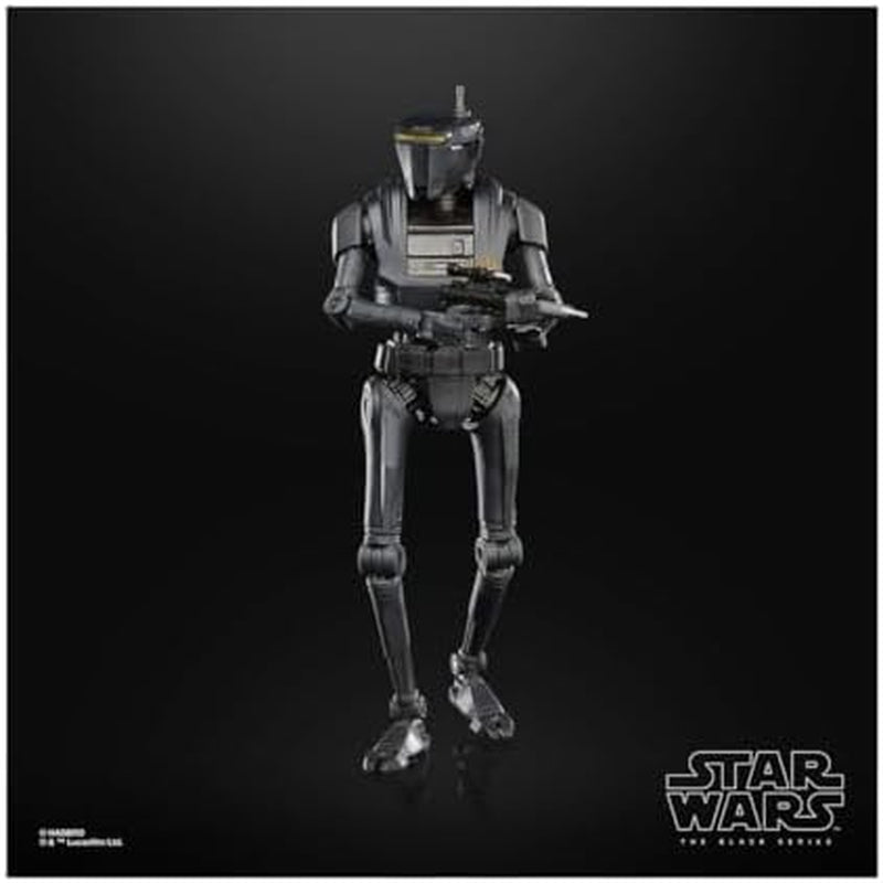 Star Wars Black Series New Republic Security Droid, 15 cm stor mandalorian figur, til børn 4+ Actionfigurer Naty Shop
