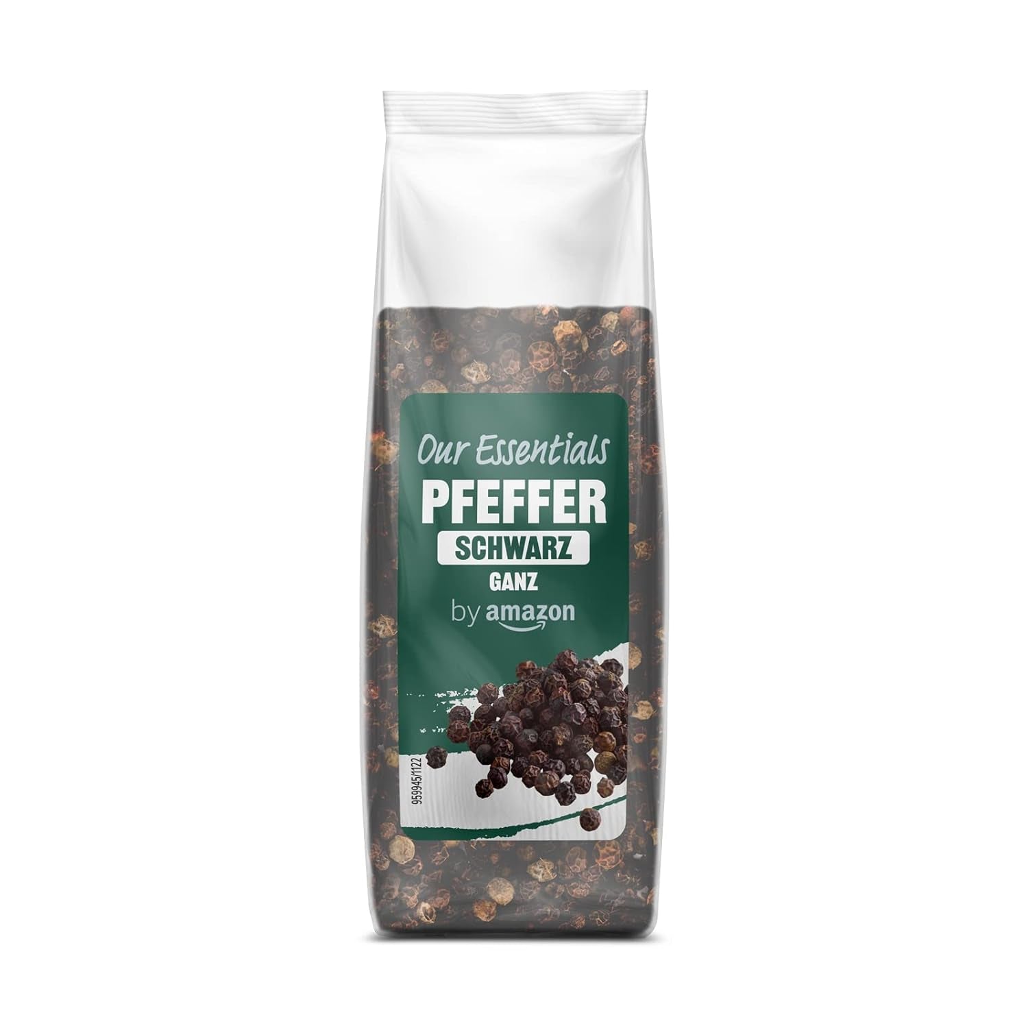 af Amazon Schwarzer Pfeffer ganz, 100g