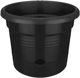 elho Green Basics Tomatpotter 33 - Urtepotter til udendørs dyrkning og høst - Ø 33,5 x H 26,0 cm - Sort/Vivid sort
