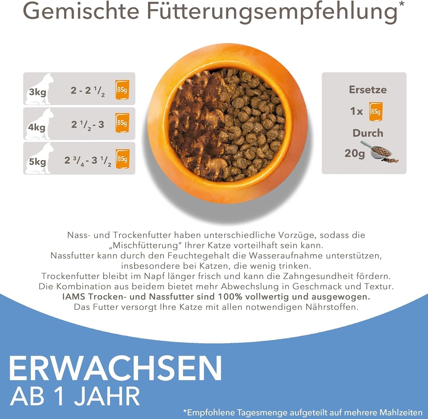 IAMS Delights Sea Collection Katzenfutter Nass - Multipack mit Fisch Sorten (Lachs, Thunfisch, Makrel, Seefisch) i Sauce, Nassfutter für Katzen fra 1 Jahr, 12 x 85g