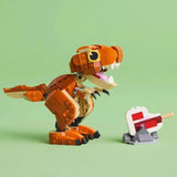 LEGO Jurassic World Little Eatie: T.Rex byggelegetøj til drenge og piger 7 år gammel dinosaurbyggesæt Gavemodel til børn med bevægelig mund, hoved og hale 76967 Byggesæt Besuche den LEGO-Store