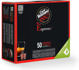 Caffè Vergnano 1882 - Èspresso Kompostierbare Kaffeekapseln, kompatibel med Nespresso, Cremoso (cremet) - Packung Enthälts 50 Kapseln