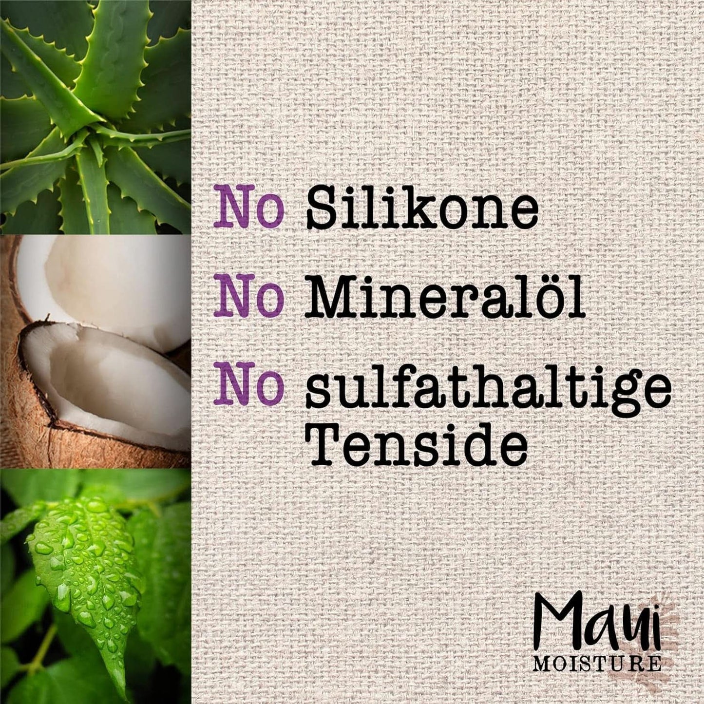 Maui Moisture Revive & Hydrate + Shea Butter, Shampoo eller Conditioner, 385ml Shower & Bath Naty Shop