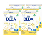 BEBA PRE Startmælk fra fødslen, babymad med DHA, kun laktose, uden palmeolie, pak 3 (3 x 800 g) Naty Shop PRE, sæt 6 x 500 gram 6 x 500 gram