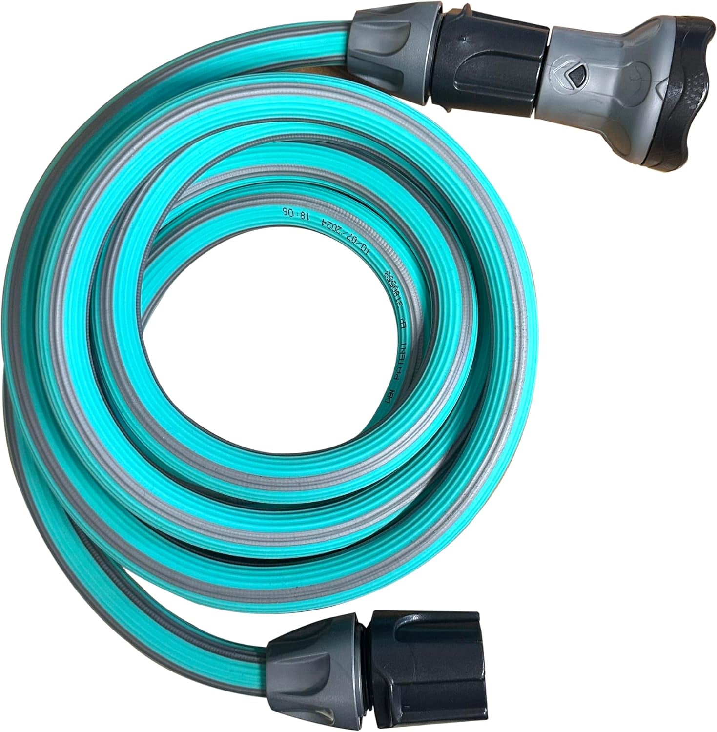 Haveslange kan forlænges op til 7,5 meter, 1/2" (12,5 mm), med håndbruser og 8 funktioner, Idroeasy