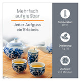 Ti Guan Yin Bio Oolong Tea 100g - Økologisk Oolong te af høj kvalitet fra Kina - Wu Long (ceremoniel kvalitet) - Til teelskere og kendere - Mycupoftea