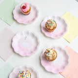 Talende borde Søde pastelservietter | Højkvalitets genanvendelige bløde engangsservietter til børn Fødselsdagsfest Baby shower Polterabend Picnic Decoupage service