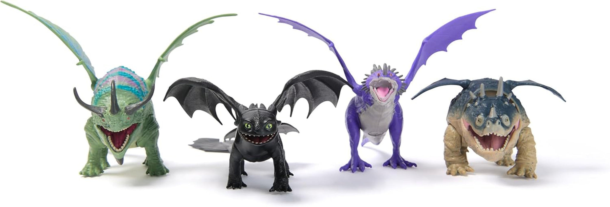 Dreamworks Sådan træner du din drage 22 cm længde Basic Dragon Tandløst figurlegetøj til børn fra 4 år og opefter Actionfigurer Naty Shop