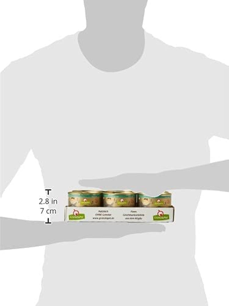 GranataPet Symphony No. 5 Pure Chicken, korn- og sukkerfrit kattefoder, fileter i naturlig gelé, delikat vådt kattefoder, 6 x 200g