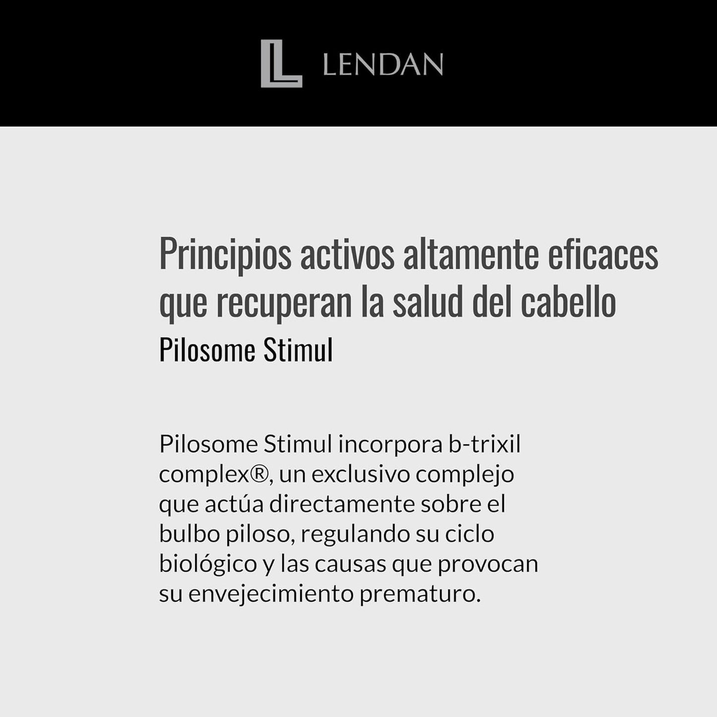 Hårtabsbehandling for kvinder og mænd, Pilosome Stimul B-Trixil Complex, 12 X 6ml Pilosome Hårpleje