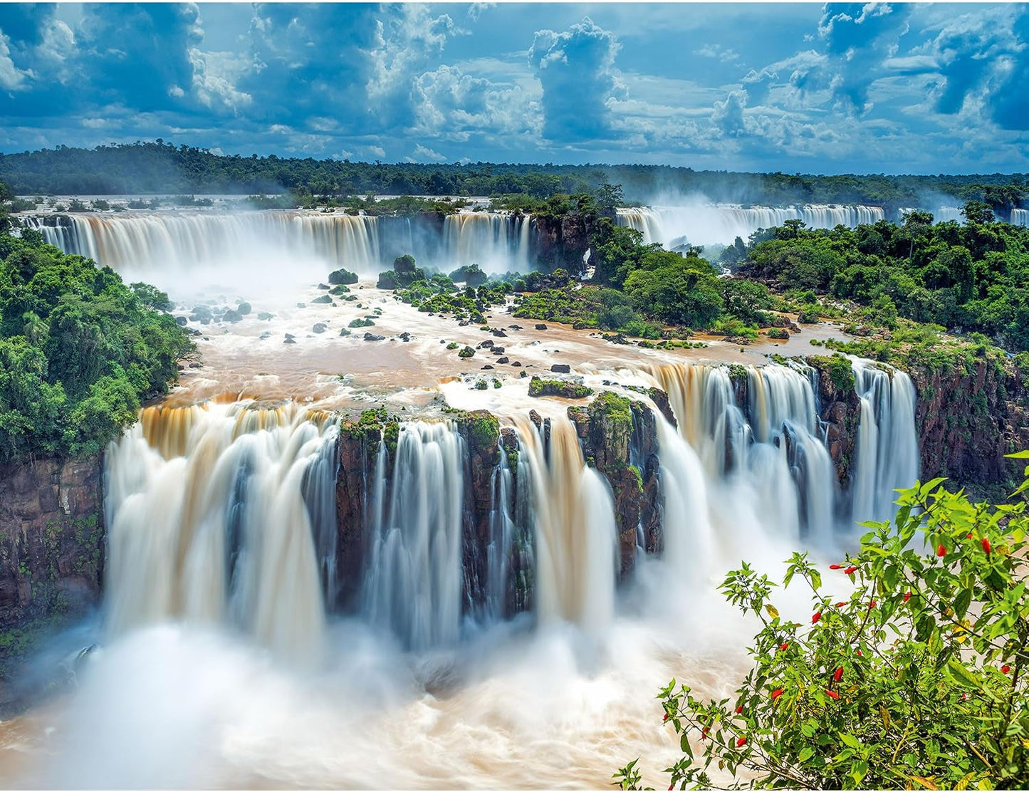 Ravensburger Puzzle 16607 - Iguazu Falls - 2000 brikker puslespil til voksne og børn over 14 år Puslespil Naty Shop Single