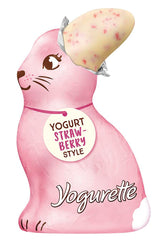 Ferrero Osterhase | 75 G| Weiße Joghurtschokolade Mit Fruchtigen Erdbeercrisps | påske | Osterhas | Geschenk Aus Schokolade i Hasenform Naty Shop
