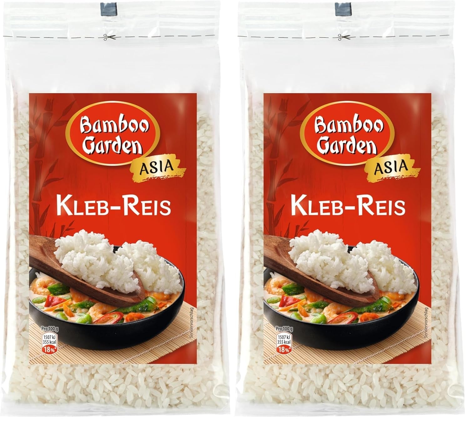 Bamboo Garden - Sticky rice, 500g pr. pose