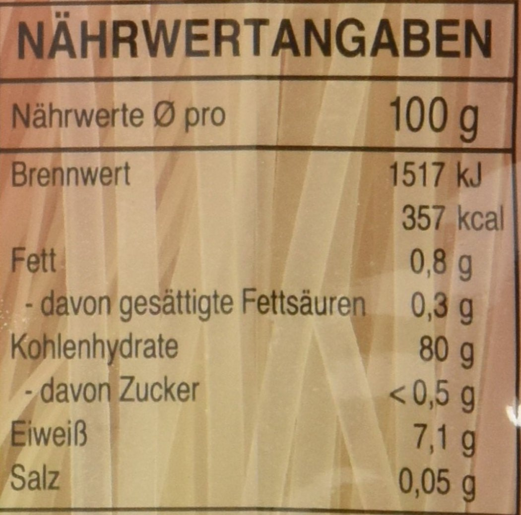 Aroy-D Risnudler Glutenfri 3 mm pakker (1 pakke x 375 g)