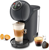 NESCAFÉ Dolce Gusto Genio S Plus fra Krups, kompakt kapsel kaffemaskine, kapacitet 0,8 liter, 1500 watt, automatisk advarsel om afkalkning, space grey, KP340B