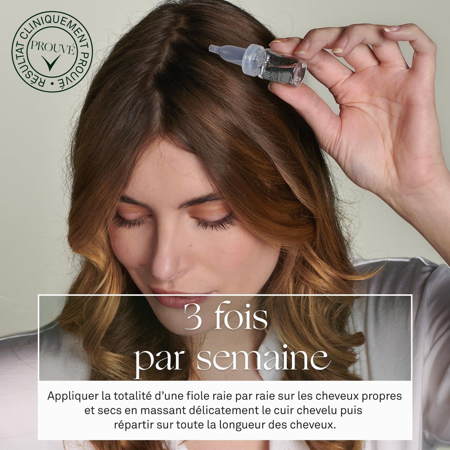 Luxeol Progressive Hair Loss 2-I-1, program i 1 måned - 14 flasker 6 ml Luxeol hårpleje