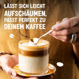 Alpro Barista Haferdrink – Zum Aufschäumen – Vegan und milchfrei – Von Natur aus lactosefrei – Rich an Ballaststoffen, Calcium og Vitaminen – 8 x 1 L – Haltbar