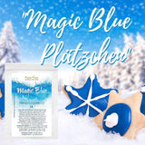 Magic Blue Spirulina Naturlig Fødevarefarve Pulver Blå (Rå Vegansk) Mørkeblå til Lys Pastelblå - Phycocyanin Alger Pulver Fødevarefarve - Naturlig Fødevarefarve | Pureraw 5G