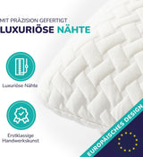 ZenPur Ortopædisk Nakkepude 40x60-13cm, Memory Foam Hovedpude - Ergonomisk sovepude til nakke og skuldre, Oeko-TEX certificeret