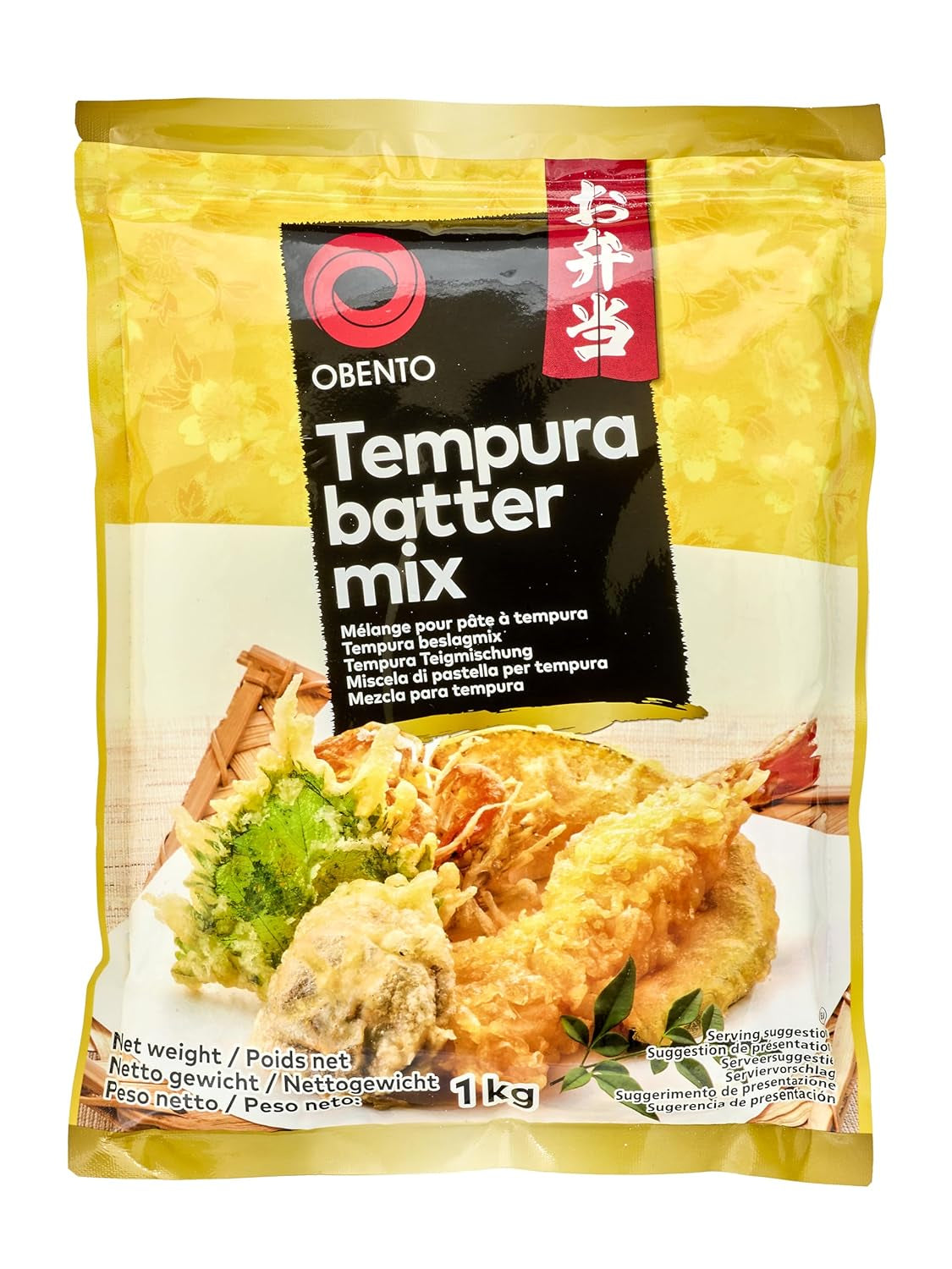 Tempura Batter Mix Tempura Back-Frittiermischung, 500 Gram Mix til bagning og madlavning Naty Shop 1000G