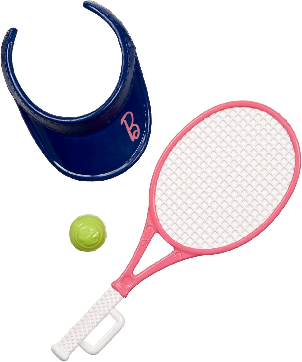 Barbie Made to Move Doll - Tennisspiller med ketcher og bold - 22 led dukke til realistisk leg, tennisfans og børn fra 3 år og opefter, HKT73
