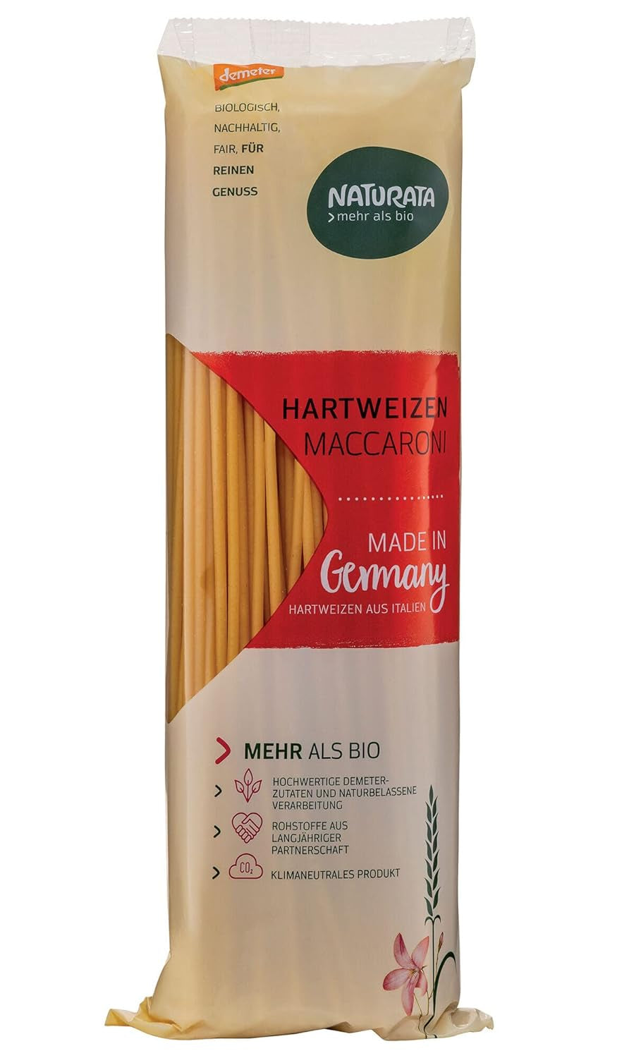 Lang durumhvede makaroni 500 g - Demeter -