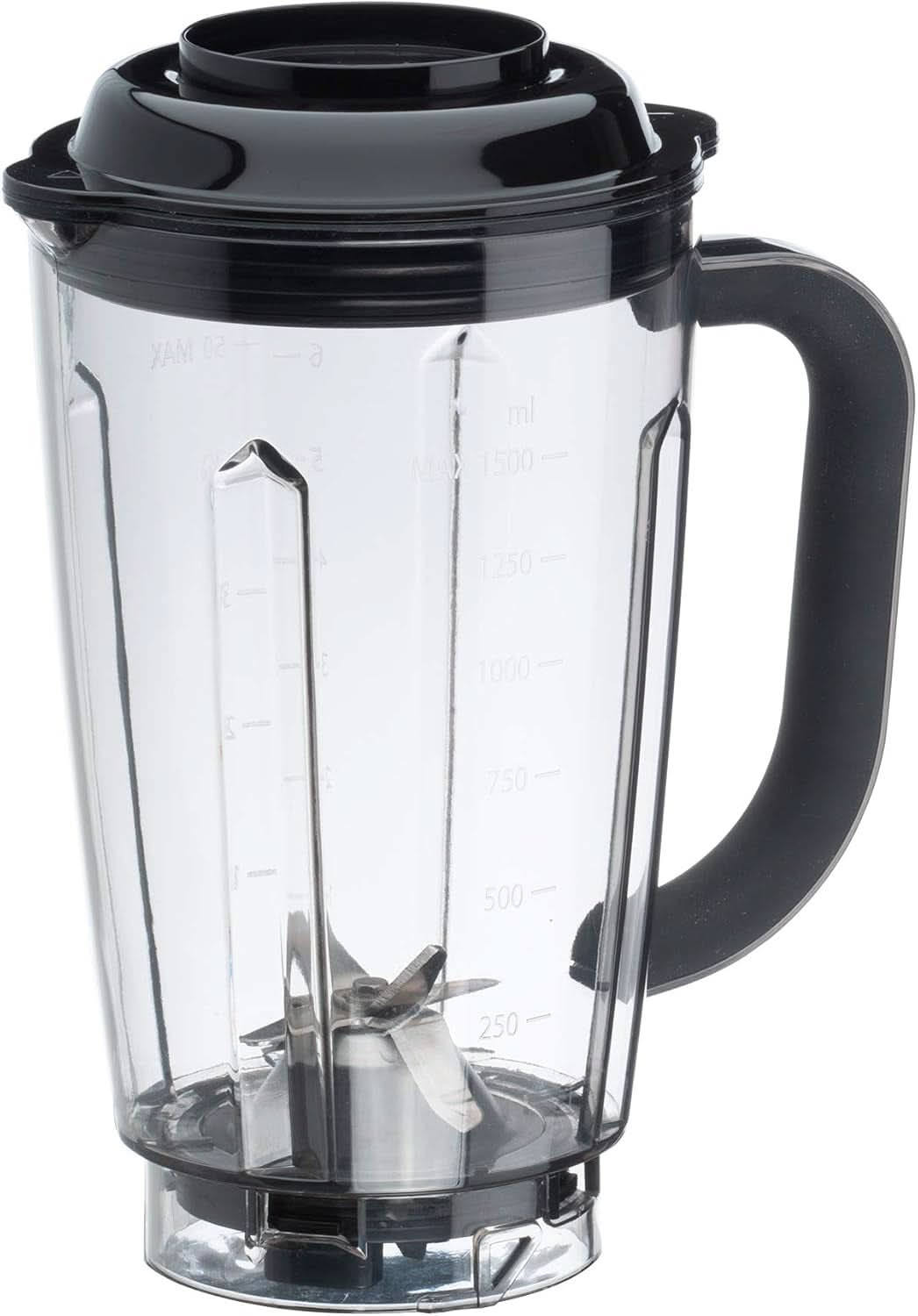 Cloer 6980 Vakuum Standmixer / 800 Watt / 21.000 U/Min. / Inkl. Vorratsbehälter/Vakuumventil/Automatikprogram/Eis-Crush-Funktion/Reinigungsfunktion/Schwarz, 1500 Milliliters Kitchen Naty Shop