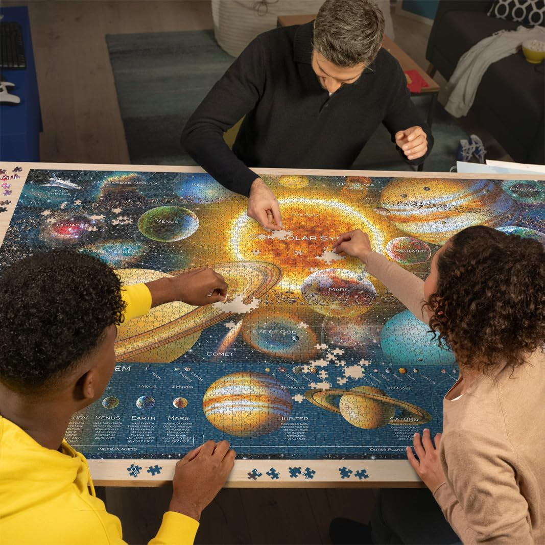 Ravensburger Puslespil 16720 - Planetsystem - 5000 brikker puslespil til voksne og børn over 14 år Puslespil Naty Shop