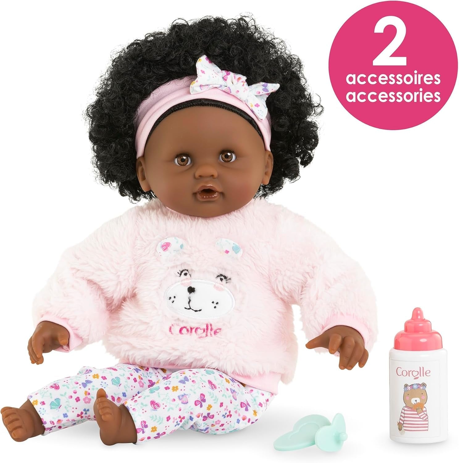 Corolle - Min første babydukke, Baby Calin Caroline, 30 cm, fra 18 måneder, 9000100820