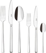 Sambonet 52562-N2 Rock rustfrit stål - Bestiksæt monoblok rustfrit stål 18/10 Køkken Naty Shop Sæt 6 personer - 36 stk.