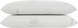 Todocama - Memory pude, aloe vera, 2 stk, 70 cm, hvide Naty Shop standard puder
