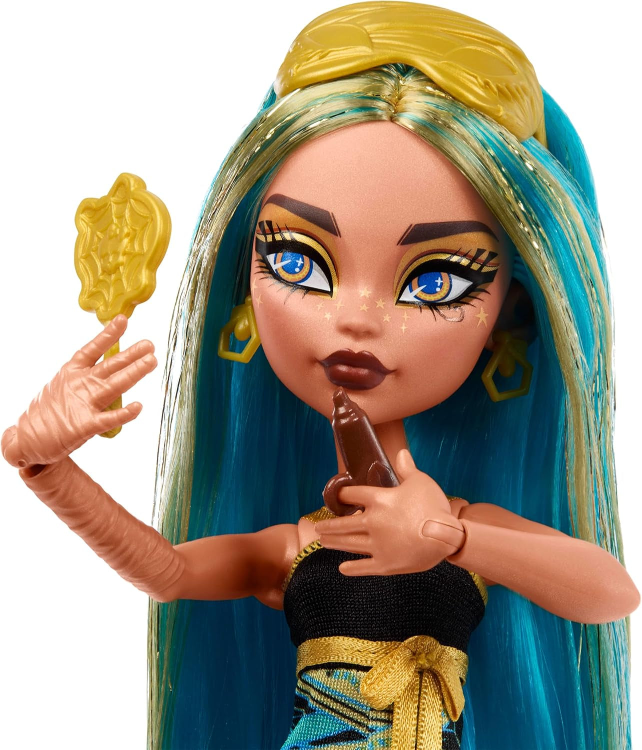 Monster High Buried Secrets Dukker og tilbehør, Hyggeligt Creepover-tema med en Mystery Doll og 5 Unboxing Surprises (tallene kan variere), HYV64