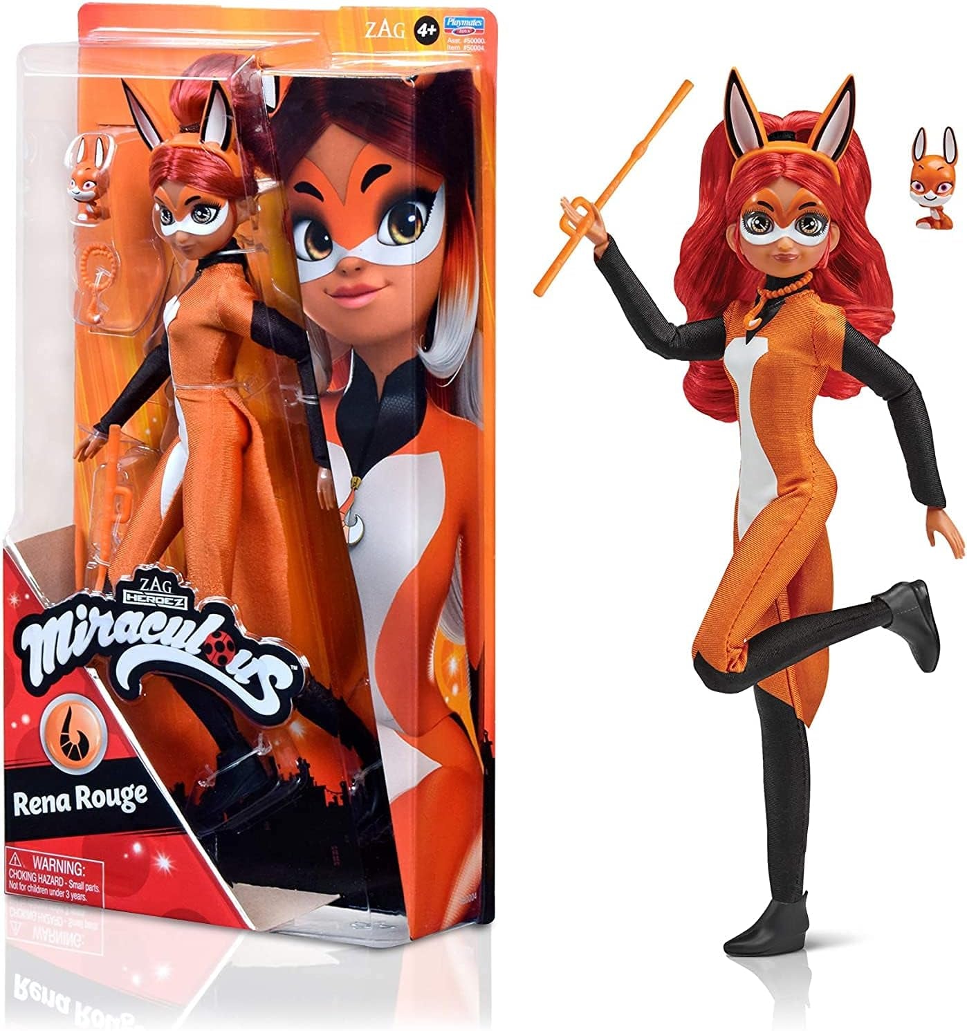 Bandai - Mirakuløs Mariehøne - Dukke Marinette Farveskift Overraskelse - Mirakuløs Jointed Dukke, 26 Cm + 3 overraskelser - Tilfældig model - P50390 Dukker Naty Shop Rena Rouge