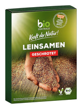 Biocentrale hele hørfrø | 7 x 400 g økologiske hørfrø | Ideel til yoghurt, müsli og brød | Alternativ til psyllium, hampefrø og chiafrø