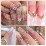 NAILGIL Solid Gel Neglelak, Solid Gel Neglelim, 3D Nail Art Skulptur med værktøjssæt, DIY Home Salon, Transparent 15G