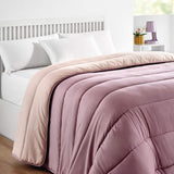 Pikolin Home - Vendbar quilt 300 G - Tofarvet nordisk fyld - Til seng 90 - behagelig, varm, åndbar, grøn, 150 X 220 cm Dyner og dyner Naty Shop