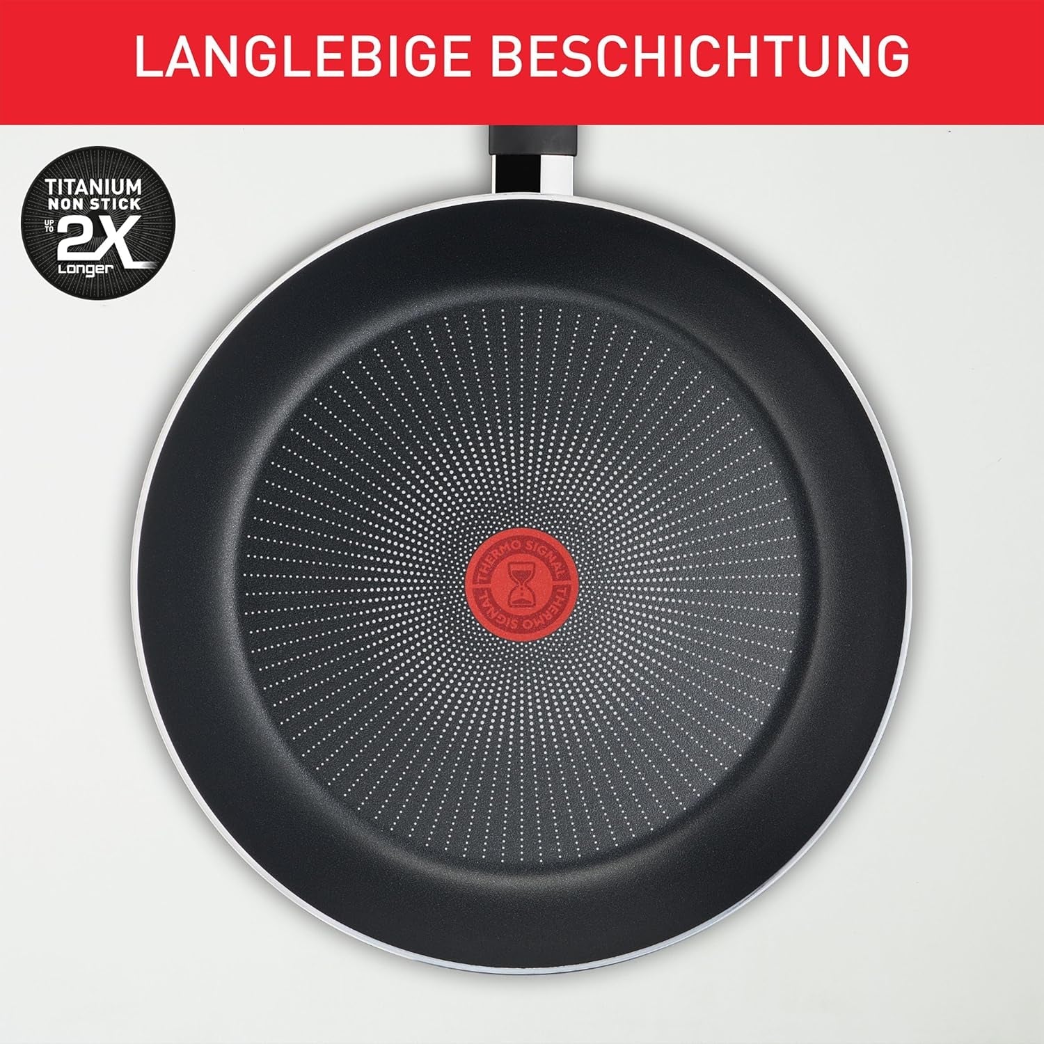 Tefal Genanvendt på, 100 % genanvendt aluminiumspande, non-stick belægning, induktion Gryder og pander Naty Shop