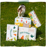 MjAMjAM - Premium Nassfutter für Katzen - Chicks & Friends Box, 9er Pack (9 x 300 g), getreidefrei mit extra Fleisch