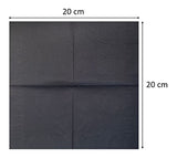 Ser22206772 Coktail pendel, serviet, 20 x 20, 2-lags, 1/4 fold, 100 enkeltkantede servietter, rød