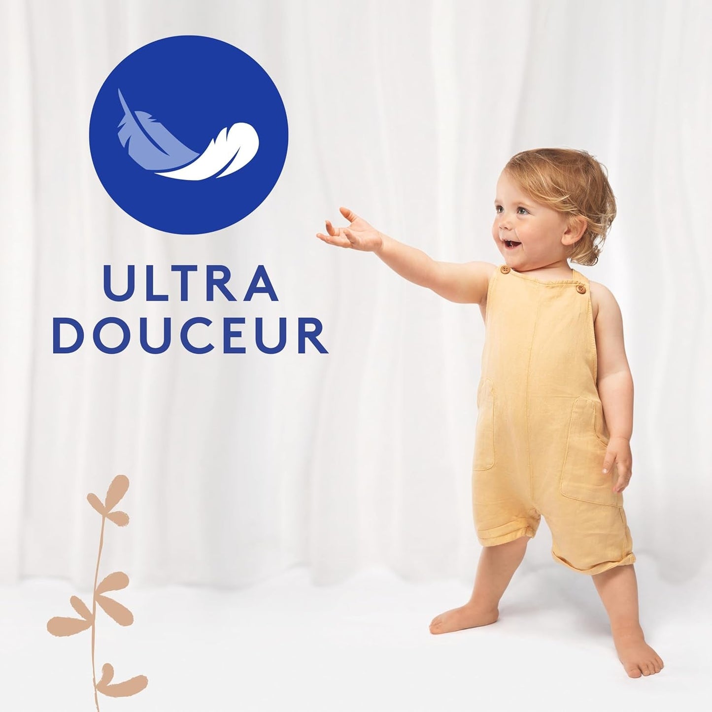 Douceur Naturelle - Trusser, str. 6 (16-26 kg) 1 måneds pakke - 112 trusser