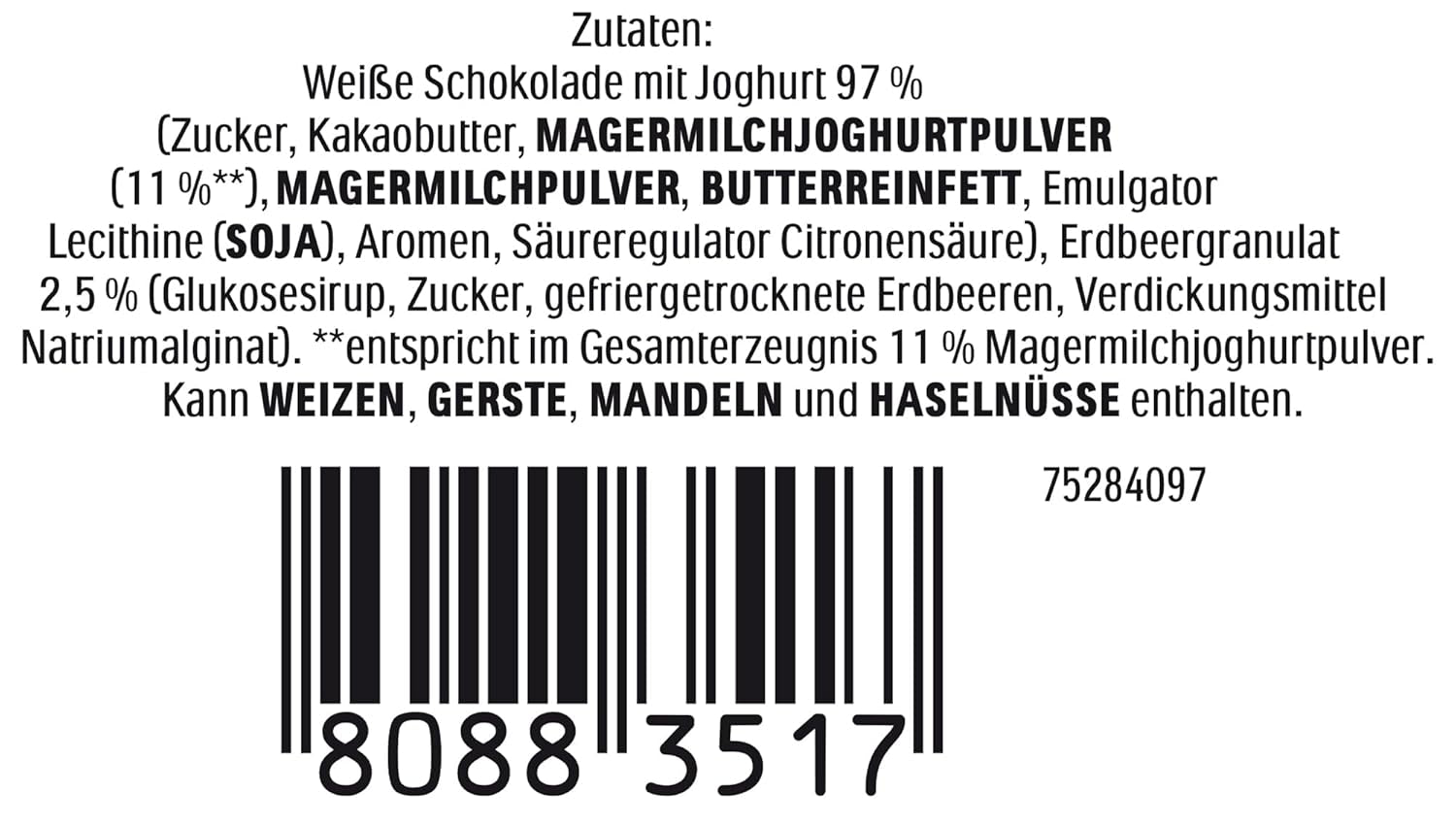 Ferrero Osterhase | 75 G| Weiße Joghurtschokolade Mit Fruchtigen Erdbeercrisps | påske | Osterhas | Geschenk Aus Schokolade i Hasenform Naty Shop
