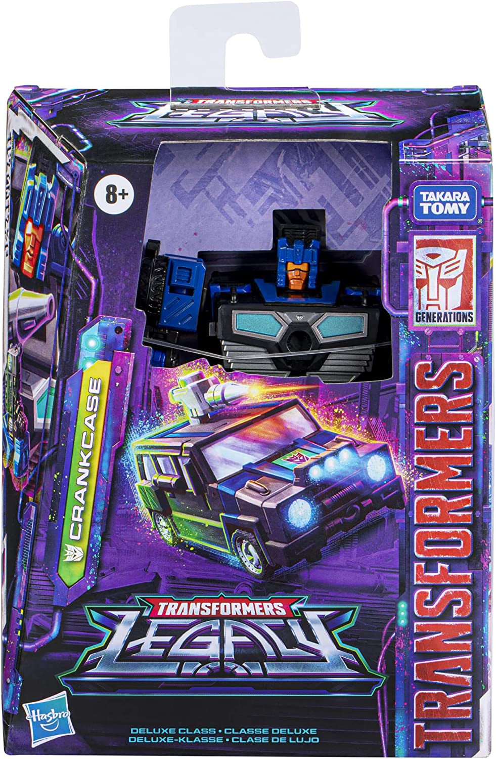 Transformers Generations Legacy Toy 14 Cm Large Deluxe Krumtaphus Action Figur, alder 8+ Actionfigurer Naty Shop