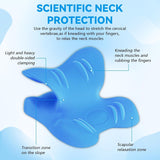 Neck Stretcher 2.0, Cloudy Neck Lefaya Neck Stretcher Ortopædisk test Vinder Neck Stretcher for at lindre nakkesmerter Premium Nakkepukkel Neck Cloud korrigerer holdning (blå) Cervikale ortopædiske puder Naty Shop