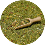 Green Mate Green Mango & Maracuya 0,5 kg | Mate frugt te | The exotic taste of Mate tea The power of cooling | Naturlig stimulering | Mate Tea fra Brasilien | 500 g