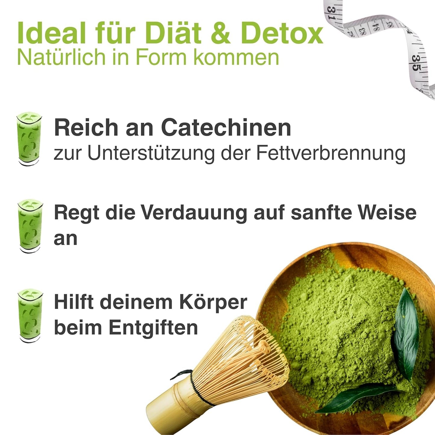 Bohyang Garden Matcha Powder 100g – Premium grøn te fra Sydkorea | Finmalet og traditionsrig | Til lattes, smoothies, bagning og personlig pleje ritualer | Matcha pulver i genlukkelig pose