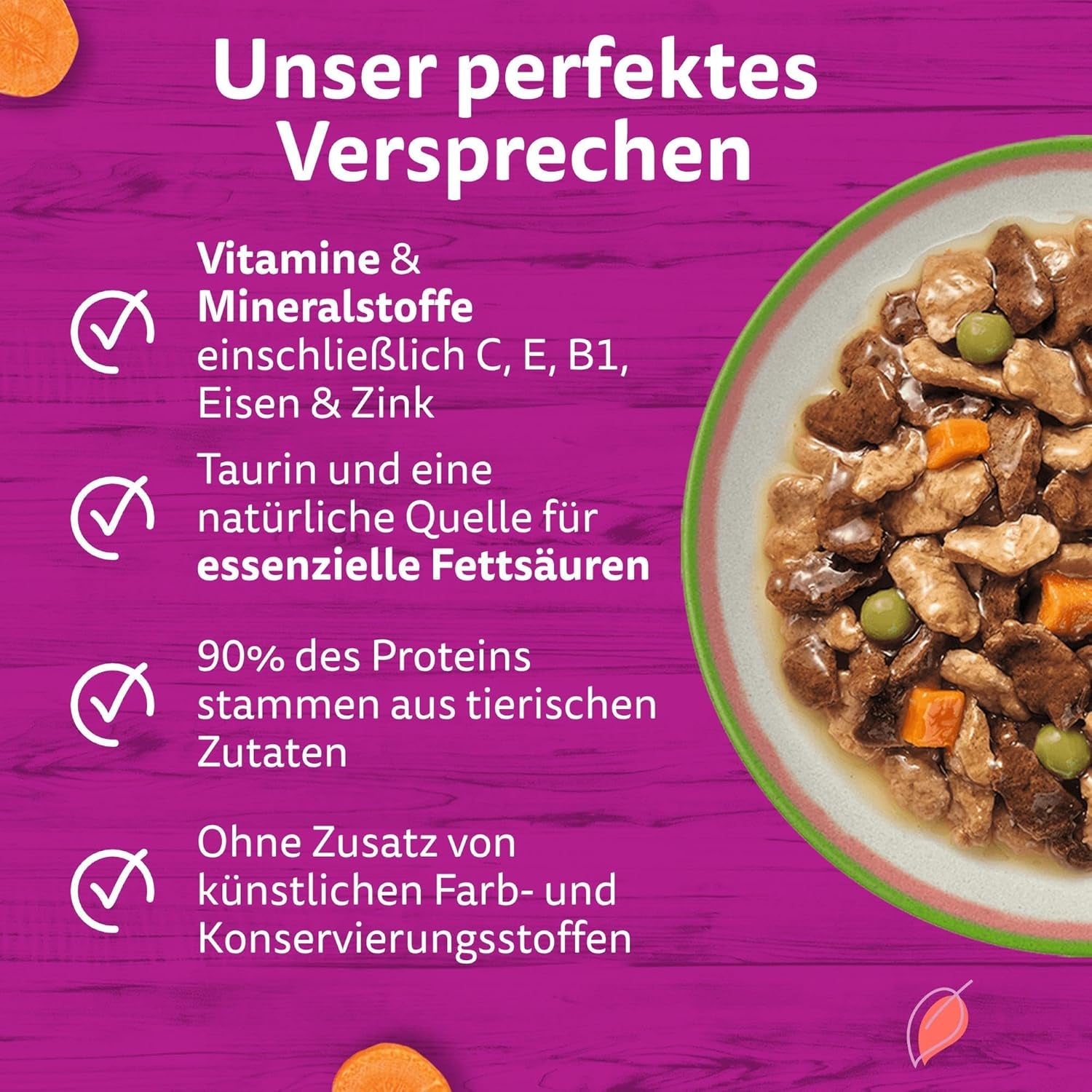WHISKAS SMÆGENDE MIX Nassfutter i Sauce für Katzen 40 x 85g Chef's Choice