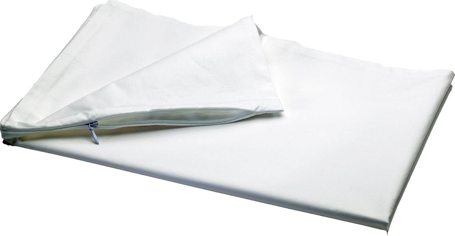 Mediflow aloe vera pudebetræk, pudebeskytter, bomuld, hvid, 40 X 80 Cm Naty Shop standardpuder