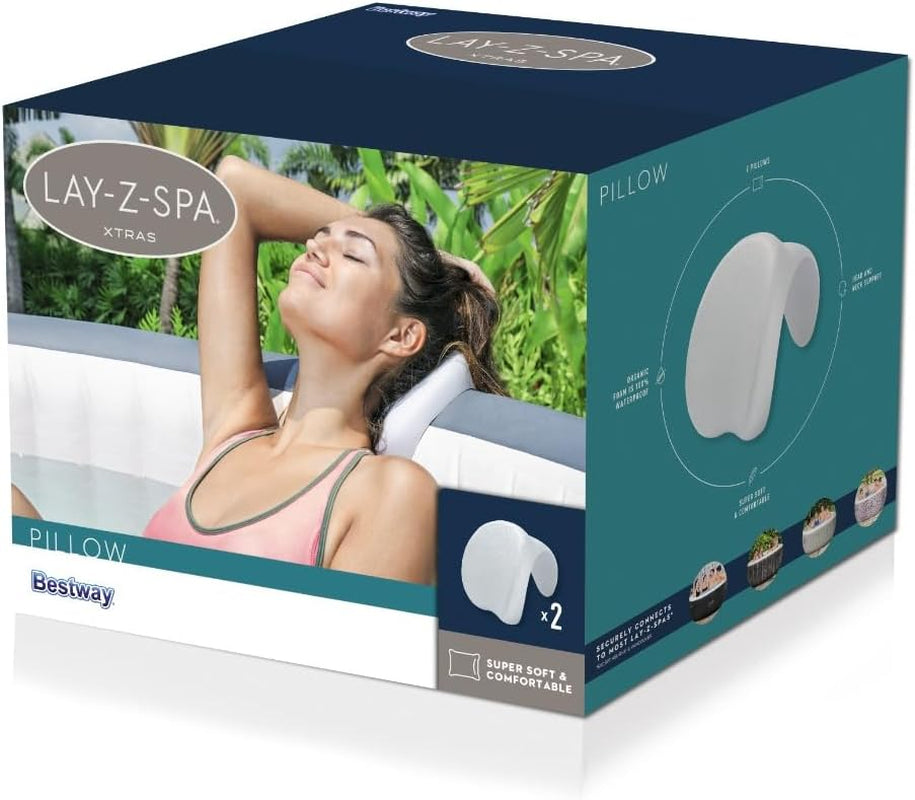 Nakkepudesæt LAY-Z-SPA 25 X 19,5 X 17,5 Cm Naty Shop standardpuder