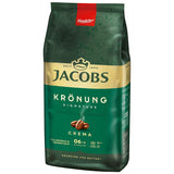 Jacobs Krönung fløde, hele bønnekaffe, pakke med 4 (4 x 1000 g)