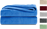 Komfortec fluffy tæppe, behageligt tæppe, fleece tæppe, Oeko-Tex certificeret, super blødt, 150X200 Cm, 260 G/M², beige Senge og tæpper Besuche den Komfortec-Store Blå 150 X 200 Cm